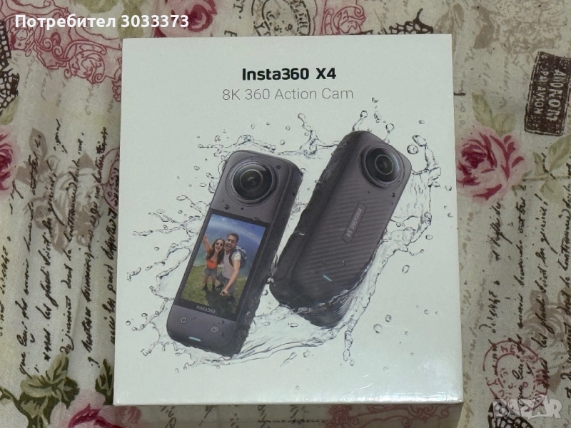 Камера Insta 360 X4 - неразопакована, снимка 1