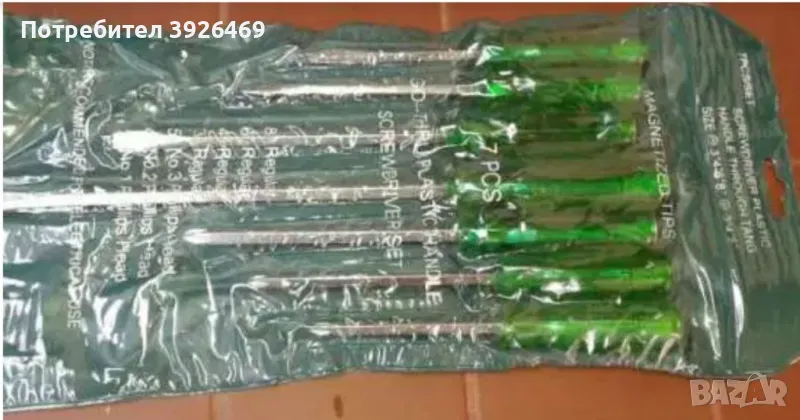 Шлосерски отвертки комплект 7 бр., снимка 1