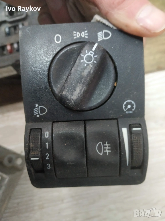 Панел, бутони , светлии за Opel Astra G , 90561383 , снимка 1