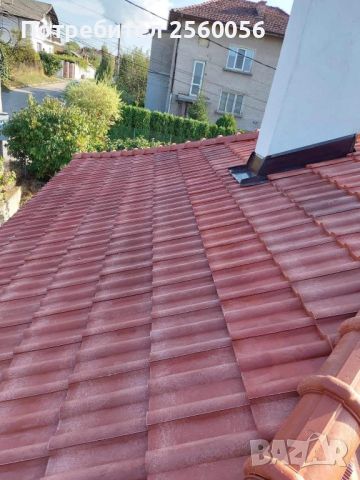 Нов покрив ремонт и изграждане на покриви отстраняване на течове пренареждане на керемиди и д-р, снимка 8 - Ремонти на покриви - 45711297