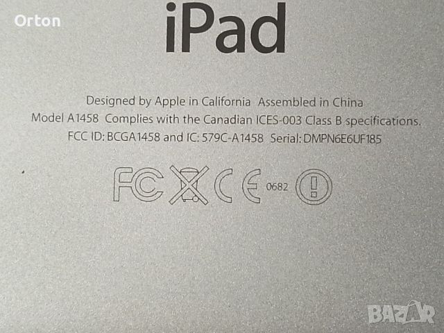 iPad (4th generation)
A1458, чист icloud
, снимка 5 - Таблети - 45551486