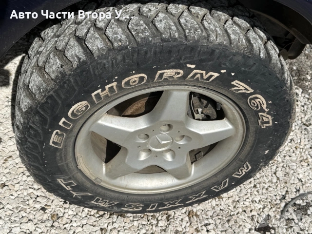 Офроуд Гуми с джанти 17ки за Mercedes ML W163 , снимка 3 - Гуми и джанти - 54010831