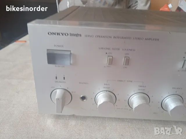 ONKYO Integra A-8017 транзисторен усилвател, снимка 4 - Ресийвъри, усилватели, смесителни пултове - 49863189