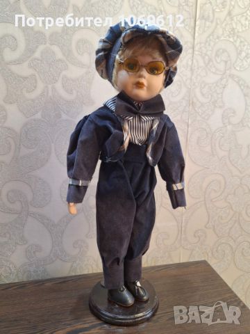 Порцеланова,керамична кукла 42 см, снимка 4 - Антикварни и старинни предмети - 45322318