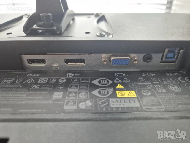 Продавам монитор LENOVO T2424PA, снимка 3 - Монитори - 52791302