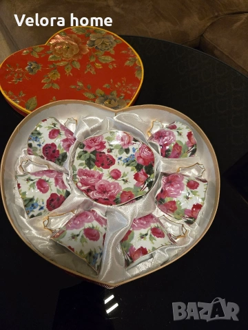 Страхотен ЯПОНСКИ- ПОРЦЕЛАНОВ сервиз , снимка 2 - Сервизи - 53108075