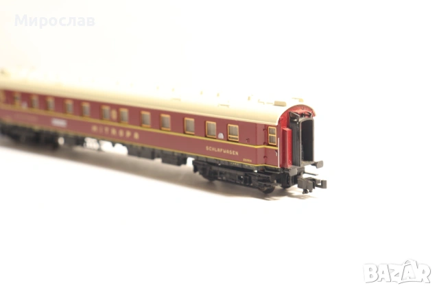 TRIX ''N'' 1/160 ЛОКОМОТИВ ВАГОН ВЛАК ВЛАКЧЕ ЖП, снимка 5 - Колекции - 53163306