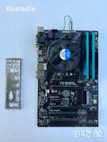 Дънна платка GIGABYTE GA-Z97-HD3  , снимка 1 - Дънни платки - 45359885