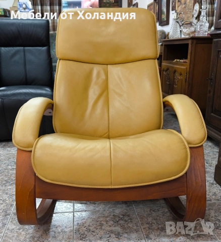 два Норвежки люлеещи стола, снимка 8 - Дивани и мека мебел - 54092275