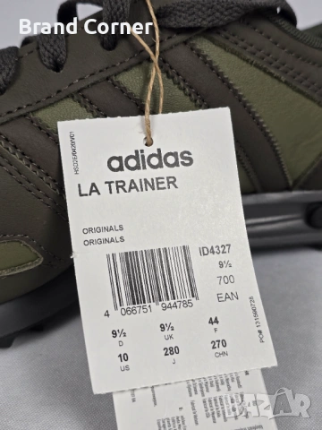 Оригинални мъжки маратонки Аdidas LA Trainer - Естествена кожа, снимка 7 - Маратонки - 54278831