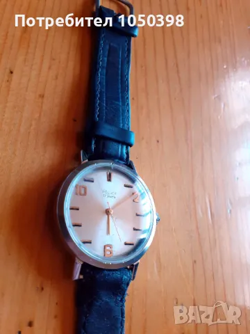 Рядък голям стоманен POLJOT Grand Watch- Руски механичен от колекция, снимка 3 - Мъжки - 46790594