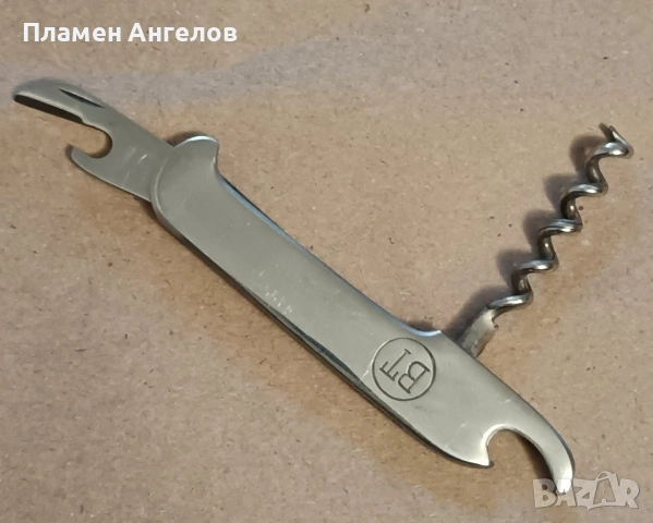 Стара метална отварачка, ножка - Велико Търново. , снимка 3 - Антикварни и старинни предмети - 53626330