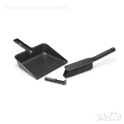 Комплект лопатка с четка за почистване Brabantia SinkSide Dark Grey, снимка 4 - Други стоки за дома - 51012981