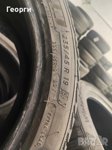 4бр.зимни гуми 235/45/19 Michelin, снимка 7 - Гуми и джанти - 53665358