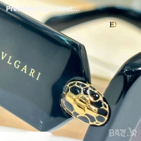 Слънчеви очила hermes bvgari с ув защита,калъф , кутия и кърпичка на марката , снимка 2 - Слънчеви и диоптрични очила - 54168223