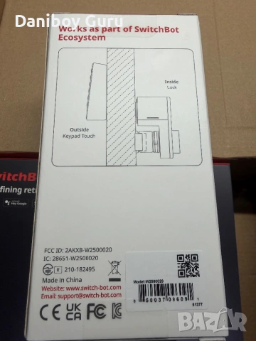 ПРОМОЦИЯ! SwitchBot Lock Pro - Вашият умен ключ към Удобството и Сигурността на Вашия Дом!, снимка 10 - Друга електроника - 53131546