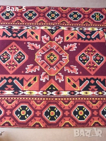 Автентичен стар много красив ковьор, снимка 3 - Антикварни и старинни предмети - 52414574