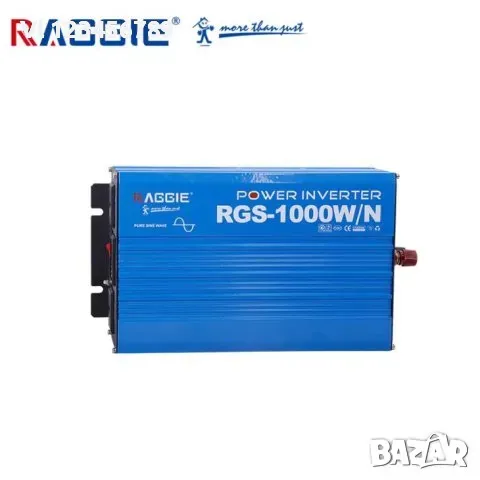 12V /1000 вата Инвертор с чиста синусоида Raggie, снимка 1 - Други инструменти - 48445111