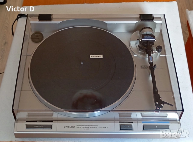 PIONEER PL-640 - Грамофон  Direct Drive Quartz, снимка 12 - Грамофони - 53974795