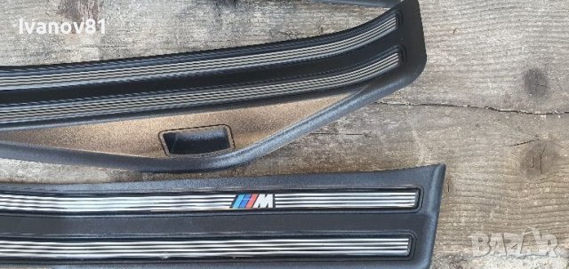 Лайсни на прага бмв е46  м спорт пакет bmw e46 m sport door sill trim м спорт лайсна праг бмв е 46, снимка 11 - Части - 46544807