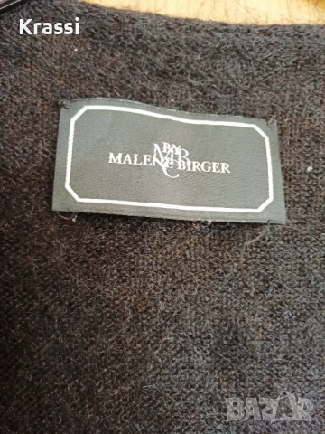 Черна жилетка от мохер By Malene Birger S, снимка 3 - Жилетки - 53139574