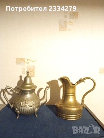 Стари кани чайници, красива масивна изработка.