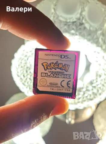 Оригинална Pokemon White - на Френски език, nintendo DS дискета, игра нинтендо, покемон, снимка 1 - Игри за Nintendo - 47188105