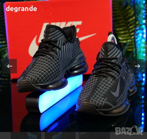 Черни маратонки Nike , снимка 3 - Маратонки - 51057234