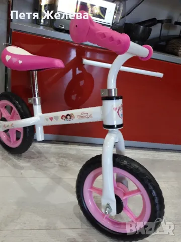 Велосипед без педали(баланс) PRINCESS DISNEY , снимка 8 - Детски велосипеди, триколки и коли - 50297360