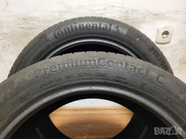215/50/17 Continental / летни гуми, снимка 6 - Гуми и джанти - 54046189