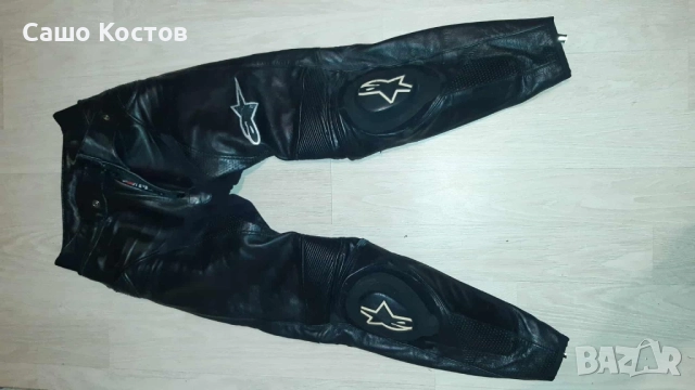 Кожен мото панталон Alpinestars