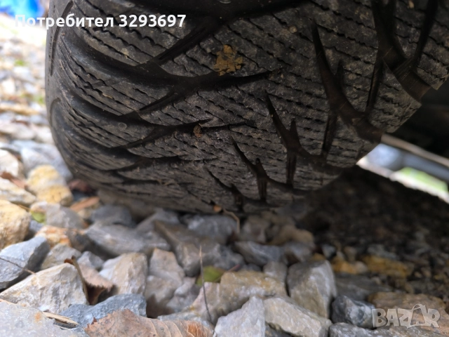 Продавам джанти с гуми 195 65 15 цола 4х108 , снимка 3 - Гуми и джанти - 52675761
