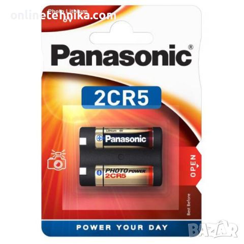 Литиева батерия Panasonic 2CR5, снимка 1 - Друга електроника - 46454112