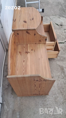 Шкаф с пейка и ракла масив, снимка 5 - Шкафове - 53615065