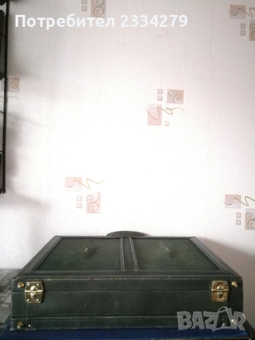 Античен кожен куфар тип,,аташе", средата на 20век., снимка 6 - Чанти - 54013913