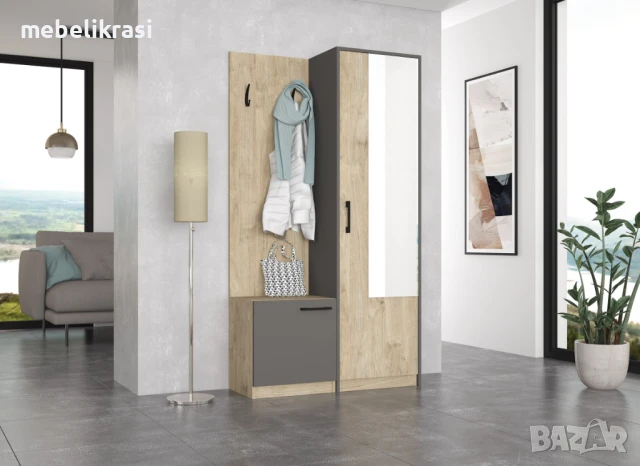 Портманто ”Поли” с рафтове. 