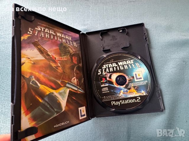 Star Wars: Starfighter , игра за playstation 2 ps2 плейстейшън 2, снимка 4 - Игри за PlayStation - 46673379