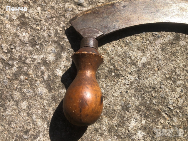 стар нож за кълцане "GOLDENBERG", снимка 2 - Ножове - 53691135