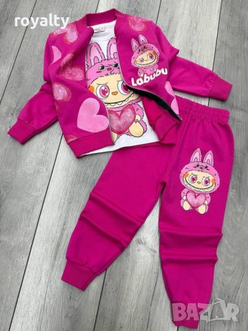 Детски спортен комплект 3 части LABUBU
