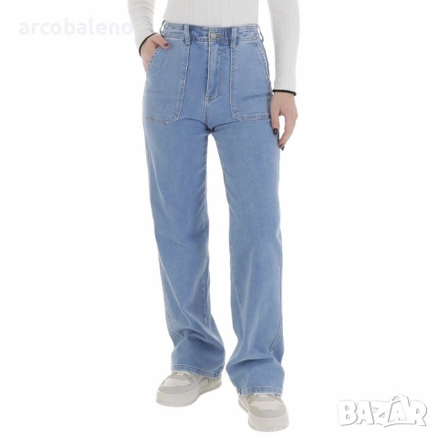 Дамски дънки с висока талия, снимка 4 - Дънки - 52939108