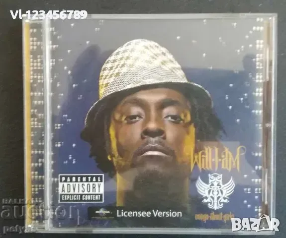 СД - Will.I.Am. - Songs about Girls, снимка 1 - CD дискове - 49182710