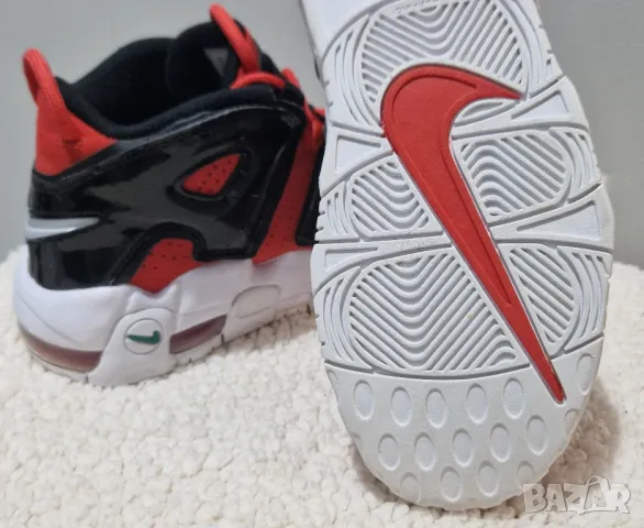 Nike Air More Uptempo I Got Next Red Black, 40 номер, обувани един път. Като нови. ОРИГИНАЛНИ, снимка 10 - Маратонки - 49830604