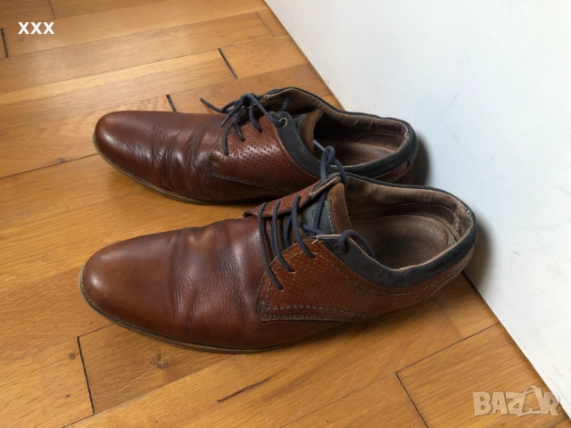 Мъжки кожени обувки 2 чифта, снимка 10 - Ежедневни обувки - 53391935