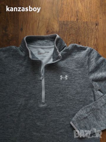 under armour Men's Armour Fleece® ½ Zip  - страхотно мъжко горнище М, снимка 3 - Спортни дрехи, екипи - 46263444