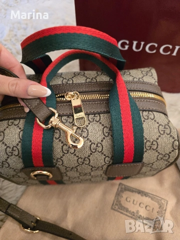 Налична чанта Gucci Ophidia, снимка 8 - Чанти - 53322534