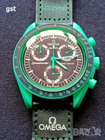 Omega Swatch Moons Speed master часовник Хронограф Копие 