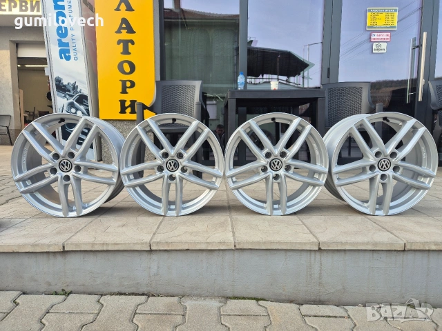 4бр. Джанти Фолксваген/VW -17 Цола/21г.Germany/Тигуан/Пасат/Голф/Т-рок, снимка 3 - Гуми и джанти - 53696220