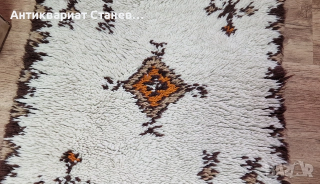 Ръчно тъкана вълнена постелка, снимка 7 - Олекотени завивки и одеяла - 54159686