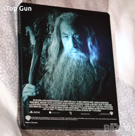 Блу Рей Steelbook Хобит Blu Ray Hobbit (Метална кутия 2 диска), снимка 2 - Blu-Ray филми - 53088976