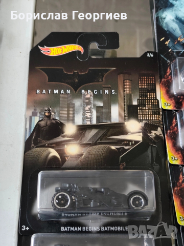 Нови колички Batman Hot Wheels 2014-2015 г, снимка 2 - Колекции - 52874739